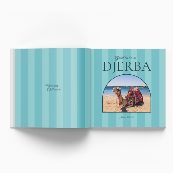 Djerba Memories fotokniha, 20x20 cm