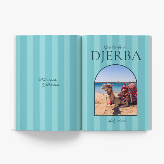 Djerba Memories fotokniha, 20x30 cm