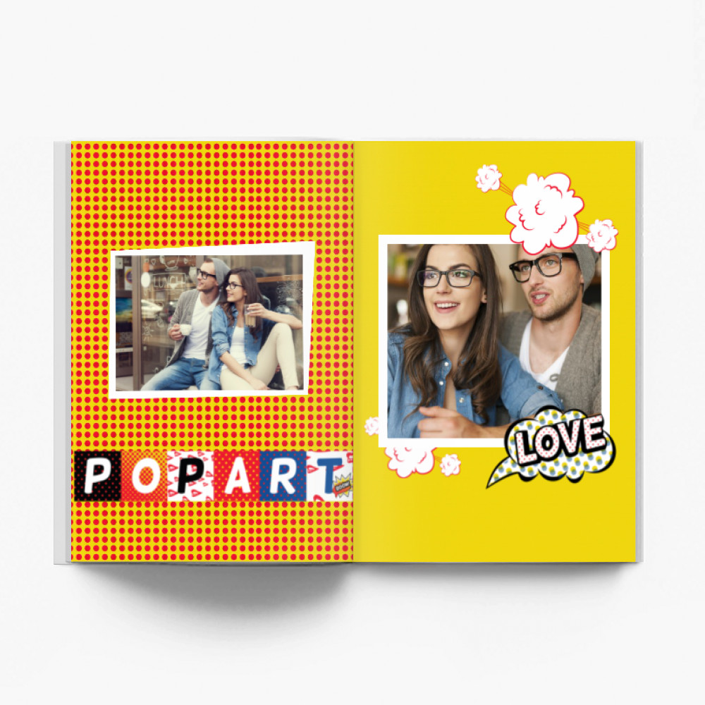Popart fotokniha, 20x30 cm
