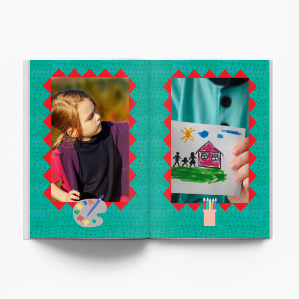 Kolekcia Umenia malého Vytvarnik fotokniha, 20x30 cm