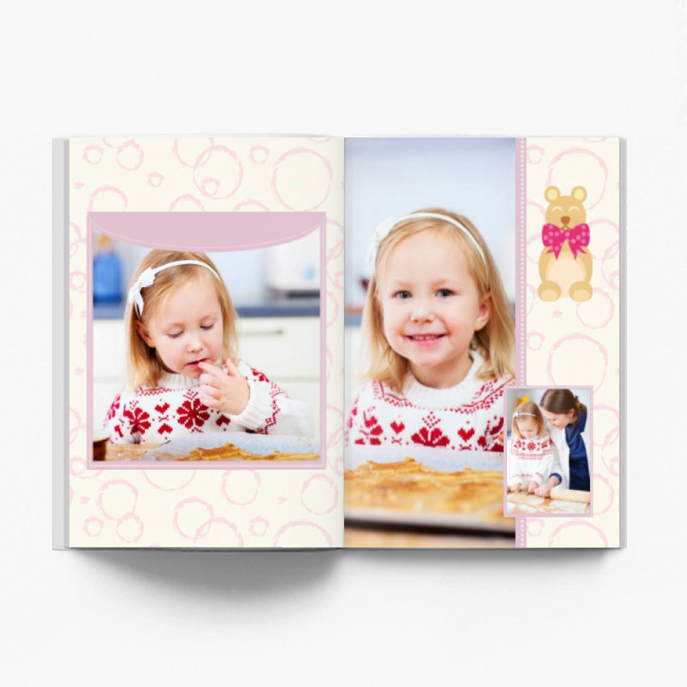 Malá princezná fotokniha, 20x30 cm
