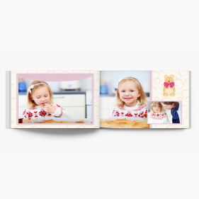 Malá princezná fotokniha, 30x20 cm