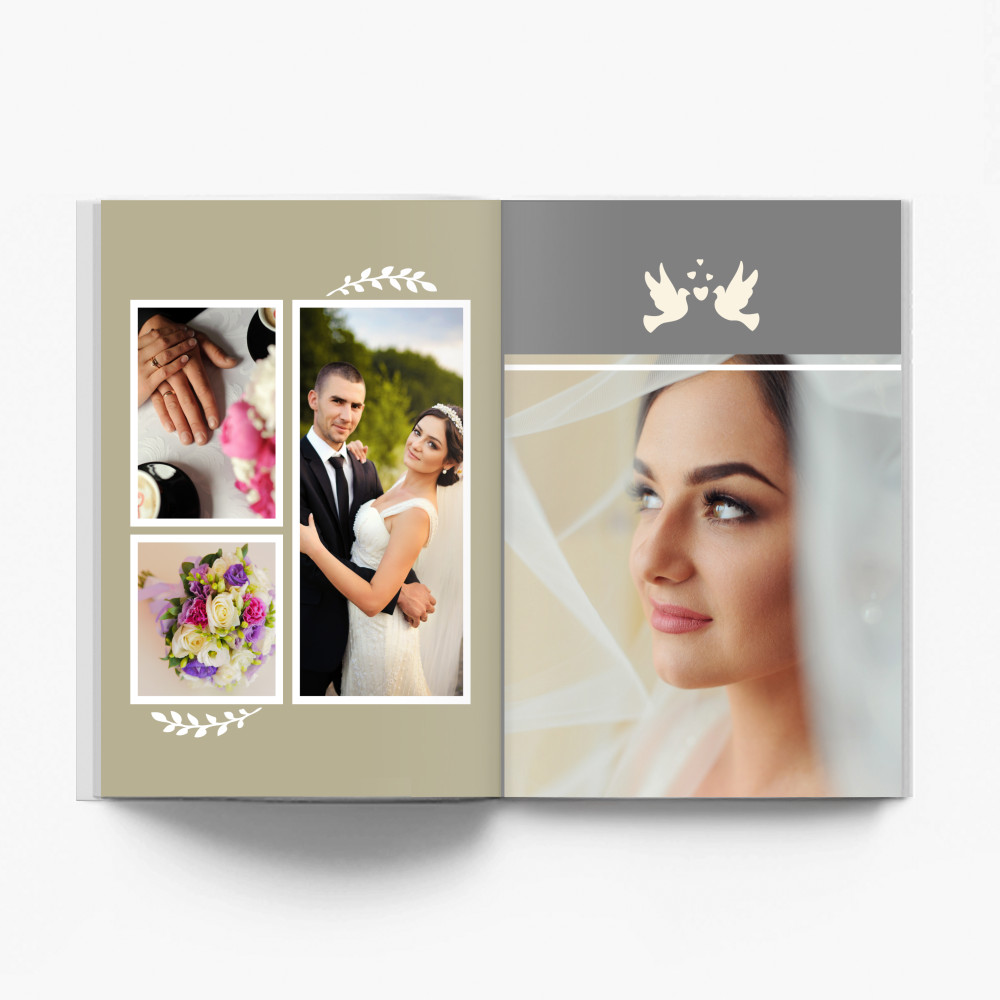 Svadba fotokniha, 20x30 cm