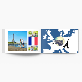 Francúzske dovolenkové dobrodružstvo fotokniha, 30x20 cm