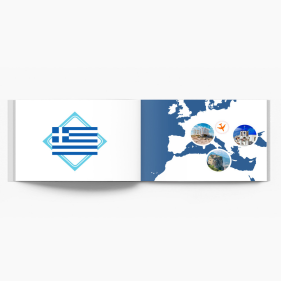 Grécke dovolenkové dobrodružstvo fotokniha, 30x20 cm