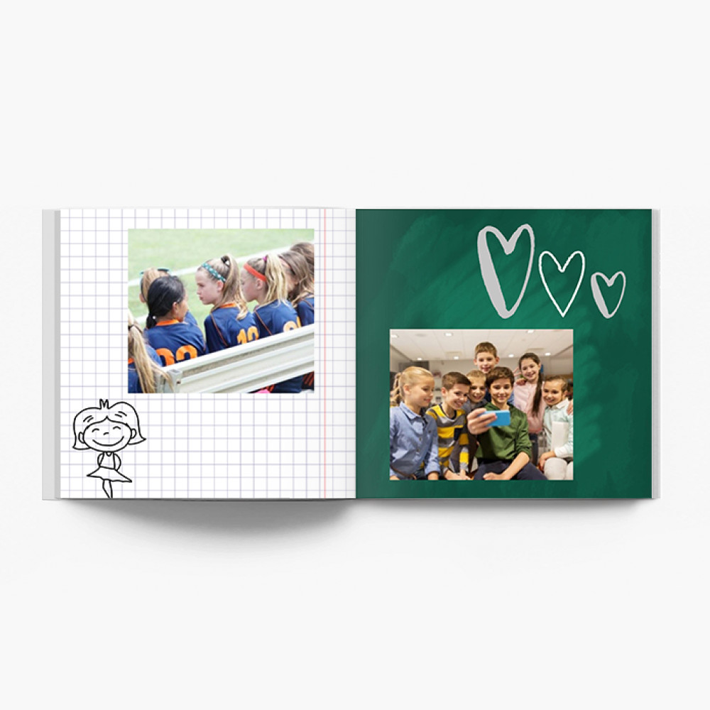 Školská kronika fotokniha, 20x20 cm
