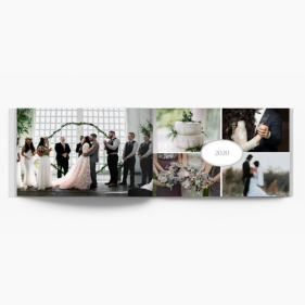 Svadobný album fotokniha, 30x20 cm