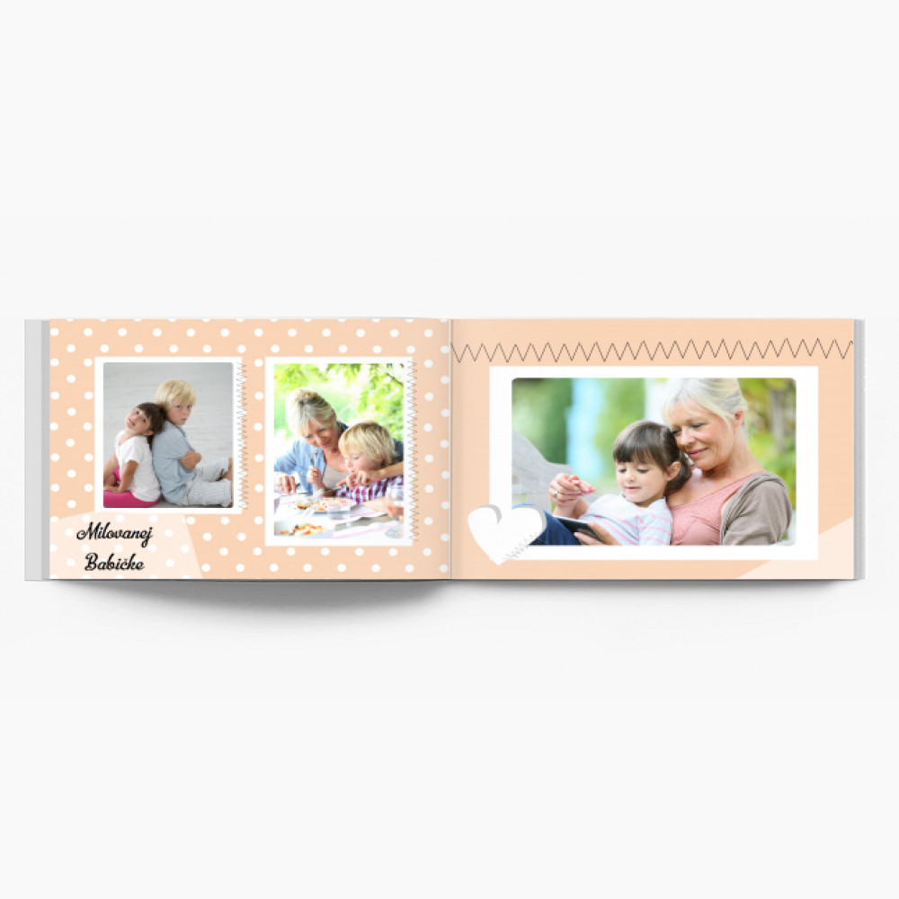 Pre milovanú babičku fotokniha, 30x20 cm