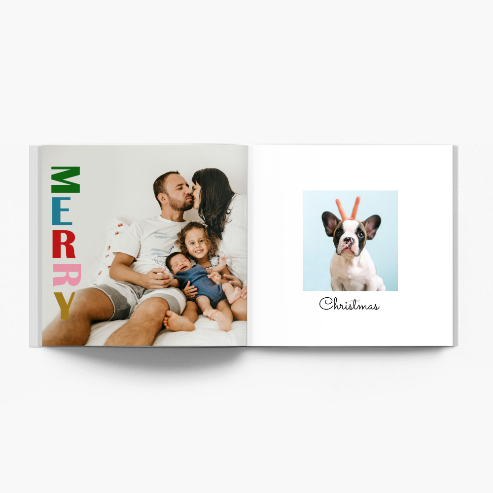 Vianočný darček fotokniha, 20x20 cm