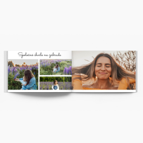 Rodinné zhrnutie roka fotokniha, 30x20 cm