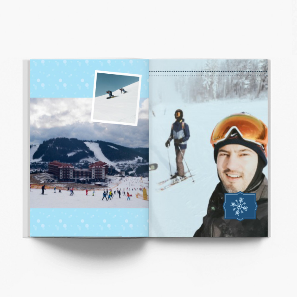 Spomienky na mrazivú zimu fotokniha, 20x30 cm