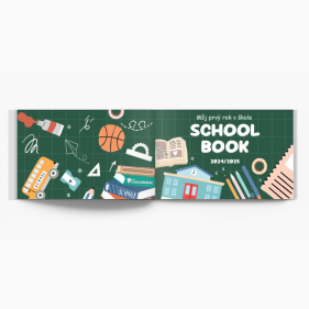 School Book fotokniha, 30x20 cm