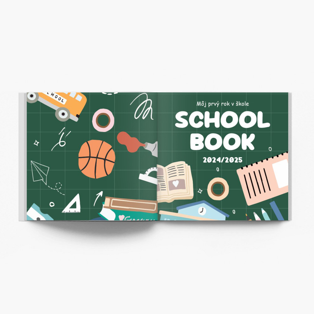 School Book fotokniha, 20x20 cm