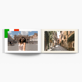 Talianske dovolenkové dobrodružstvo fotokniha, 30x20 cm