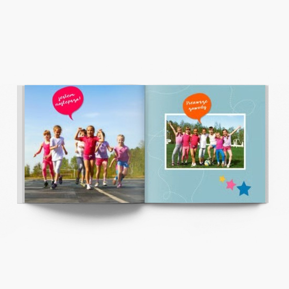 Pamätný album prváka fotokniha, 20x20 cm