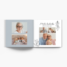 Album spomienok - Deň babičky a dedka fotokniha, 20x20 cm