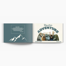 Mountain Adventure fotokniha, 30x20 cm