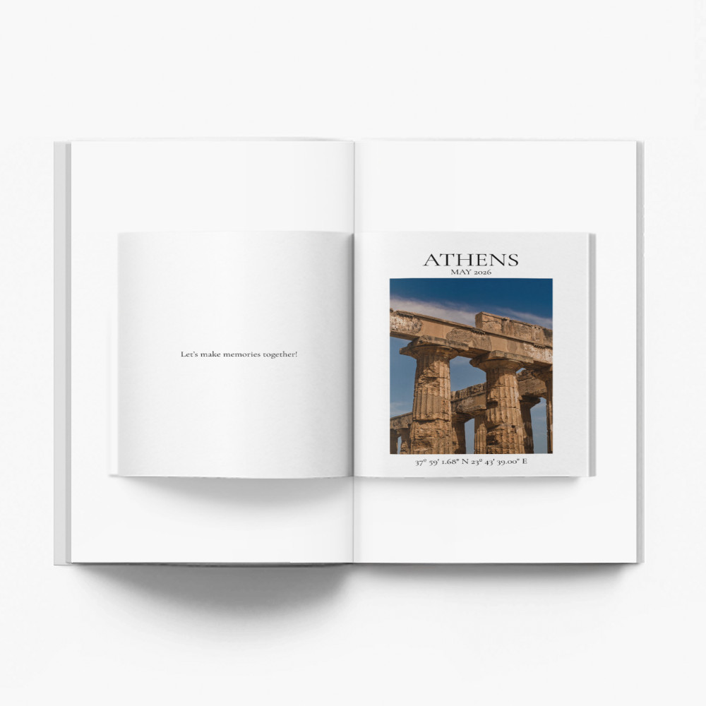 Classic: Ateny fotokniha, 20x30 cm