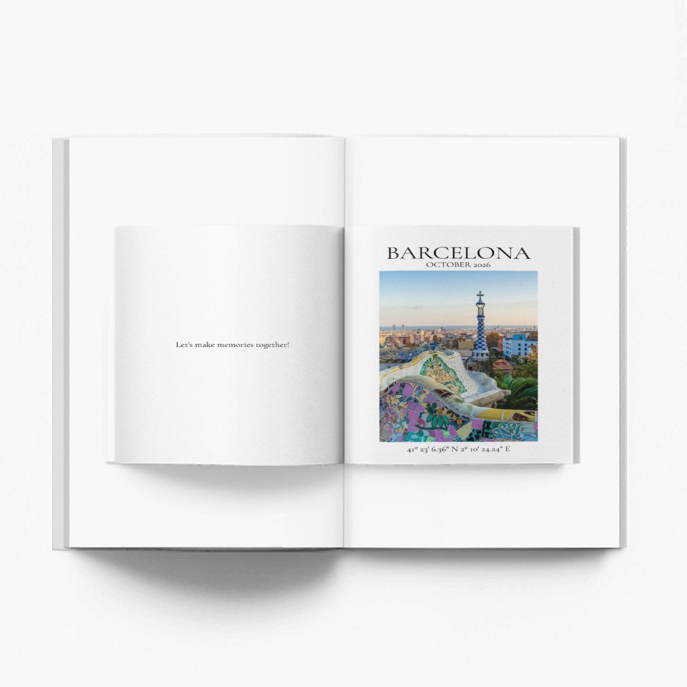 Classic: Barcelona fotokniha, 20x30 cm