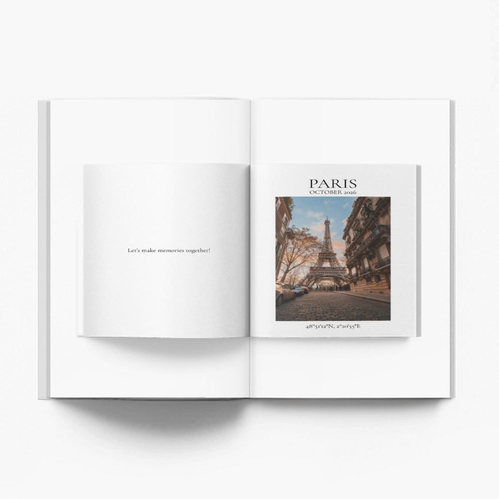 Classic: Paríž fotokniha, 20x30 cm