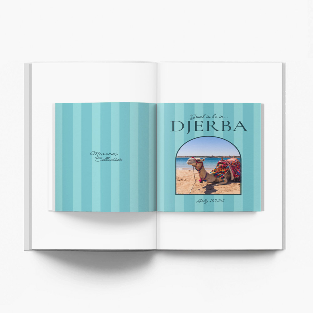 Djerba Memories fotokniha, 20x30 cm