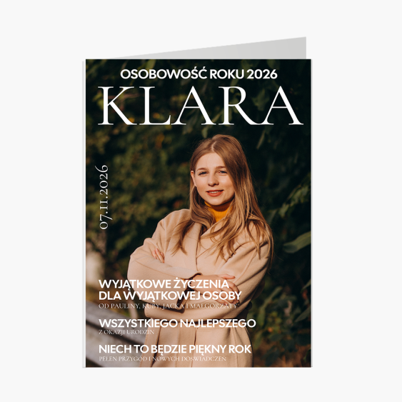 Fotoprianie Osobnosť roka, 20x30 cm