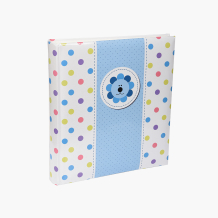 Samolepiaci fotoalbum DOTS 61 100 bežových strán, 10x15 cm
