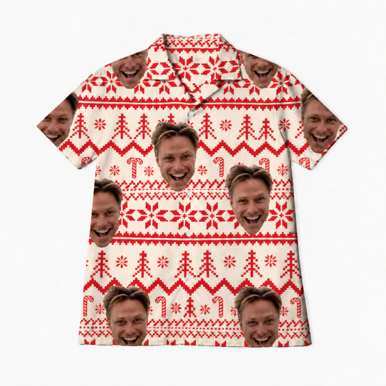 Havajská košeľa Xmas
