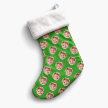 Vianočná ponožka Elf Green