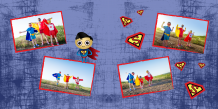 Malý superhrdina fotokniha, 20x20 cm