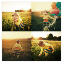 Fotopanel, Bezstarostné spomienky, 30x30 cm