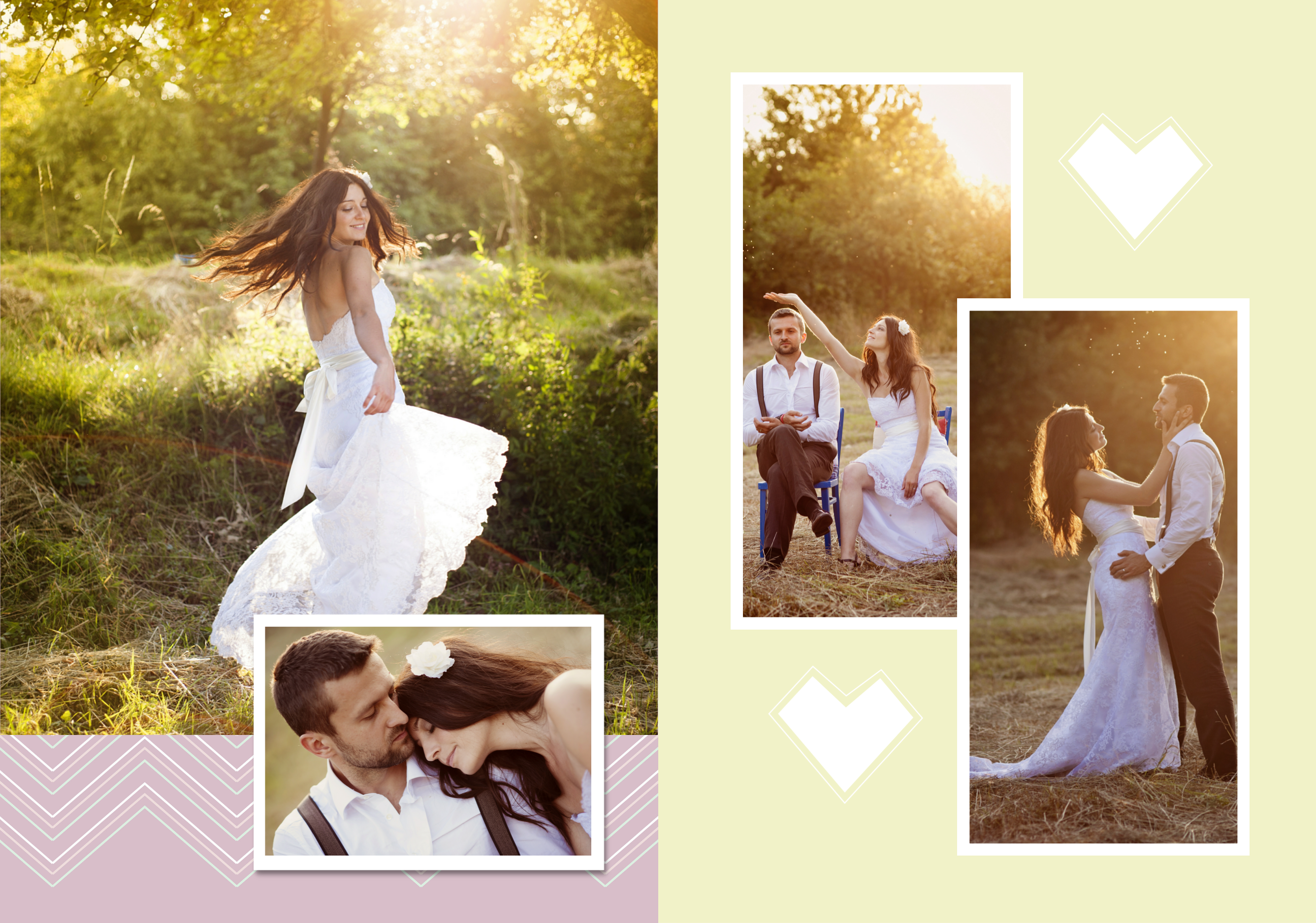 Svadobná elegancia fotokniha, 20x30 cm