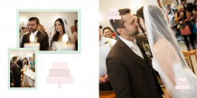 Svadobná elegancia fotokniha, 20x20 cm