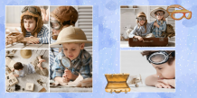 Detské hobby fotokniha, 20x20 cm