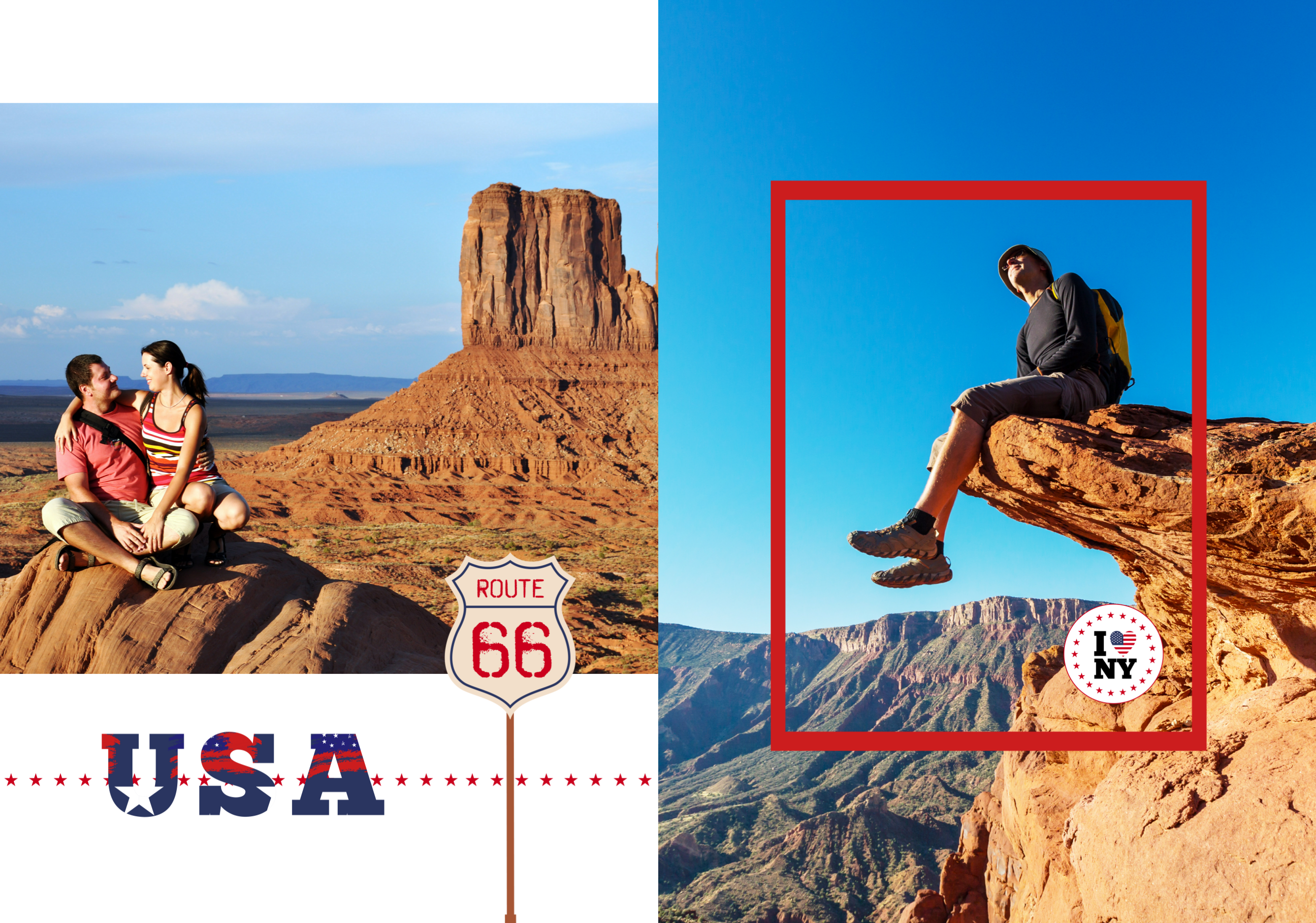 Dovolenka v Spojených štátoch fotokniha, 20x30 cm