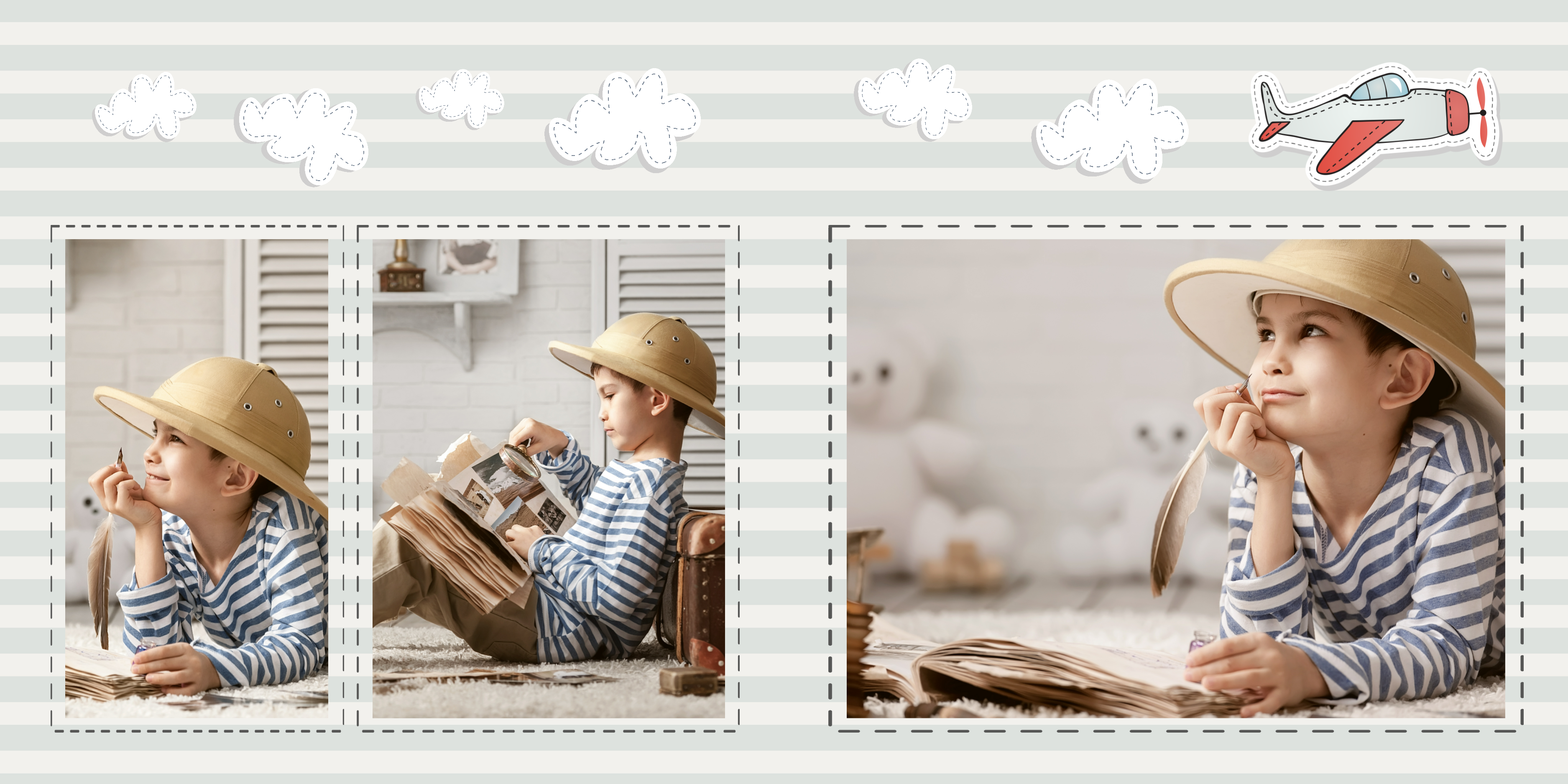 Detské dobrodružstvá fotokniha, 20x20 cm