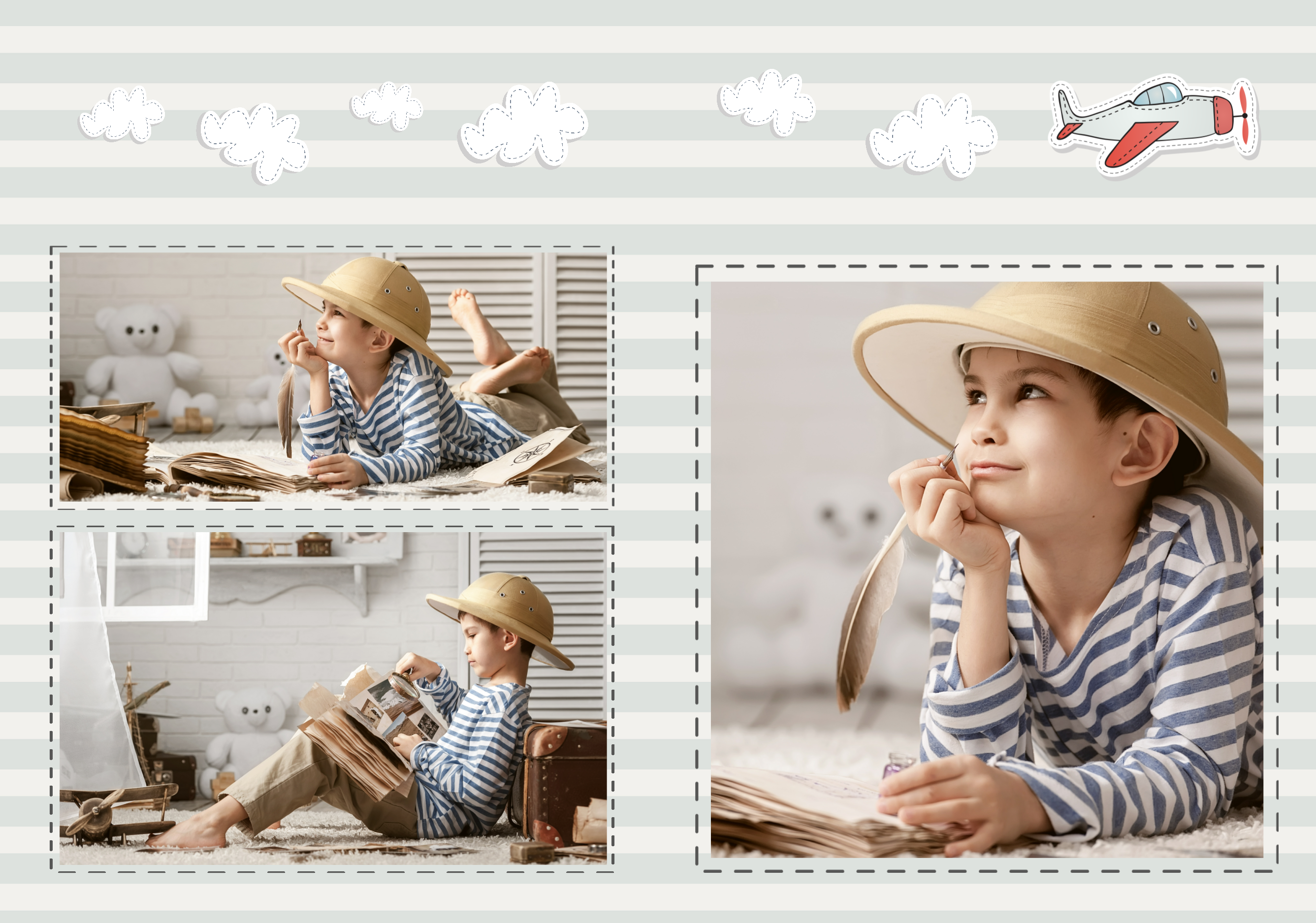 Detské dobrodružstvá fotokniha, 20x30 cm