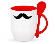 Hrnček s lyžičkou, Fúzy