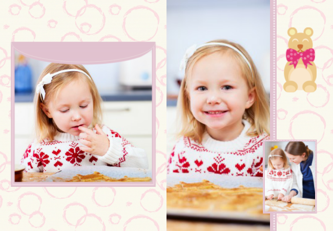 Malá princezná fotokniha, 20x30 cm