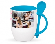 Hrnček s lyžičkou, Ľúbim T`a 